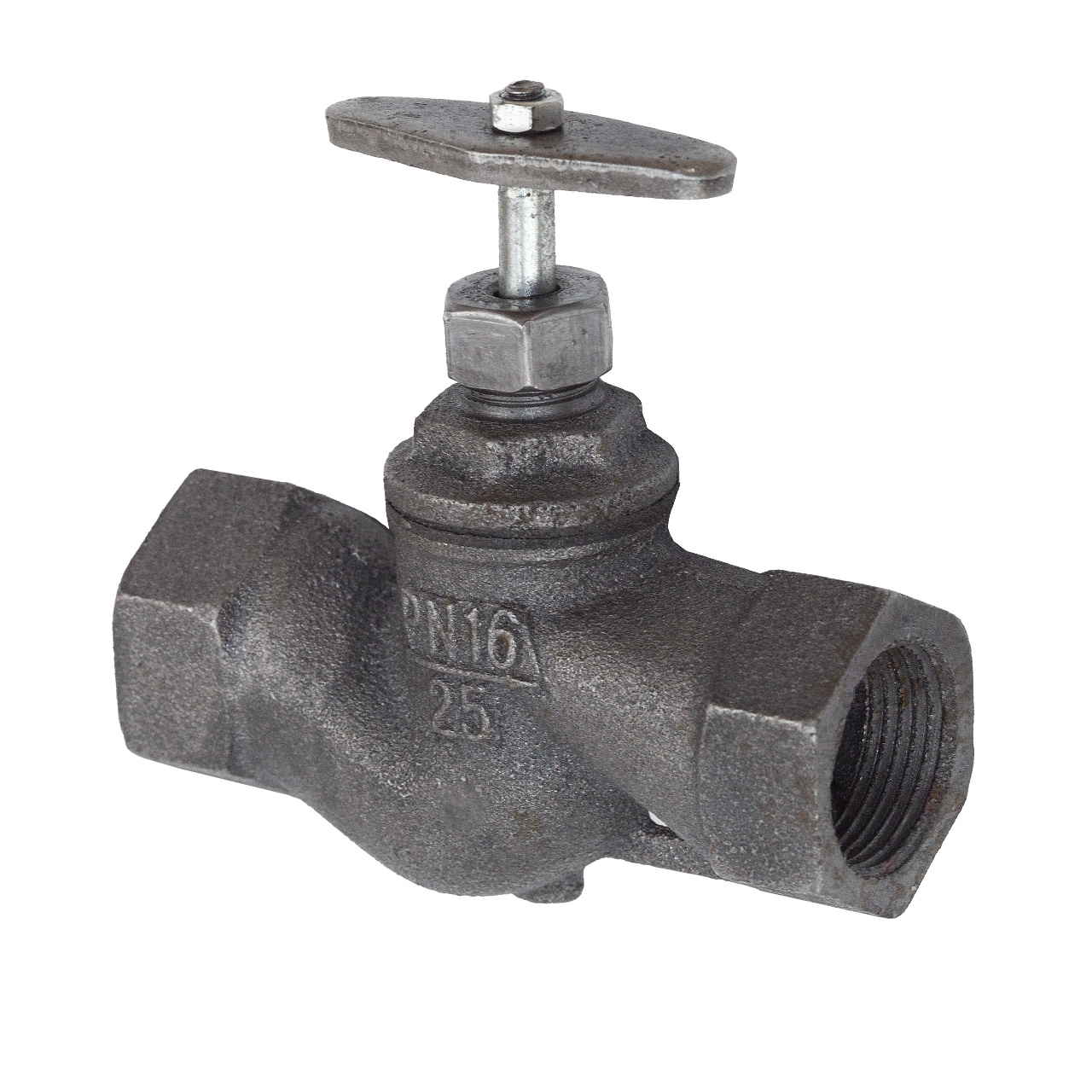 Клапан (вентиль) запорный чугунный 15кч18п Ду 50 Ру 16