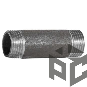 Бочонок сталь Ду 50 L=60мм фото. Бочонок сталь Ду 50 L=60мм оптом и в розницу. Доставка по РФ. Бочонок сталь Ду 50 L=60мм от производителя "Рускон"