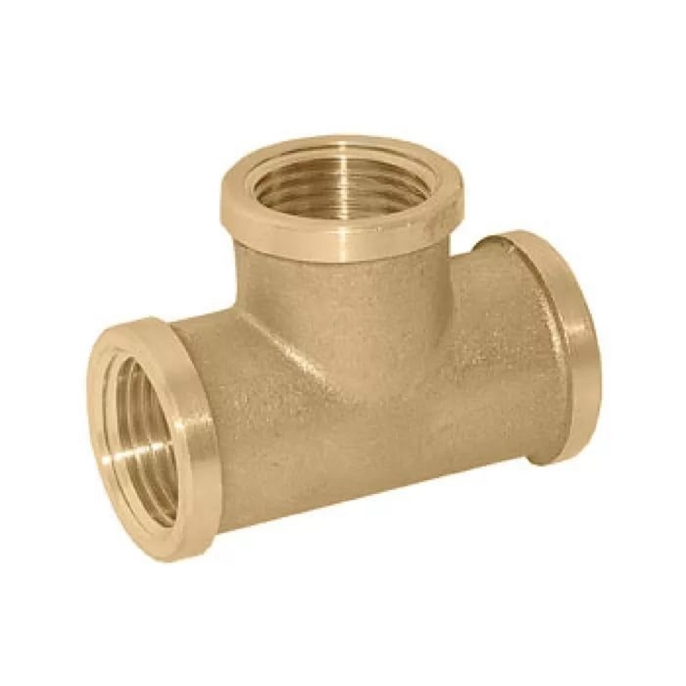 Тройник латунь ВР/ВР/ВР Ду 20 (3/4")