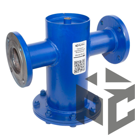 Грязевик вертикальный фланцевый Ду 50 Ру 16 Техкомплект от производителя "Рускон"