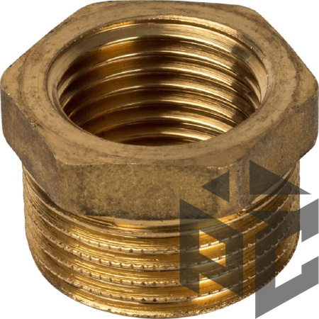 Футорка латунь ВР/НР Ду 32x50 (1 1/4"х2") от производителя "Рускон"