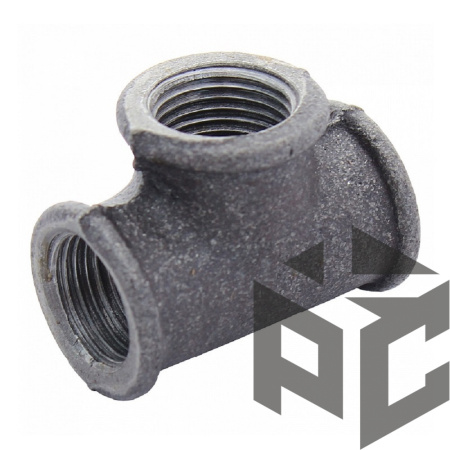 Тройник чугун ВР/ВР/ВР Ду 25 (1") от производителя "Рускон"